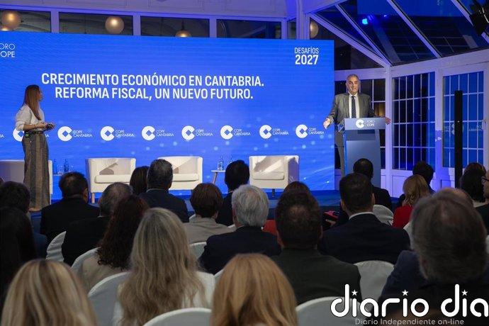 Media destaca que "la mayor rebaja fiscal" de Cantabria ha beneficiado a 232.000 contribuyentes sin reducir recaudación