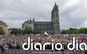 Miles de manifestantes por la democracia en víspera de las regionales de Sajonia-Anhalt con AfD como favorita