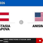 Mirra Andreeva - Nikola Bartunkova, en directo hoy: sigue el partido de US Open WTA