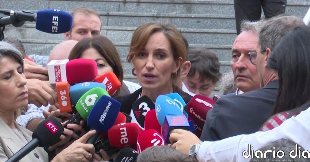 Mónica García: “Llevamos mucho tiempo empujando al partido socialista, que ha ido arrastrando los pies para poner medidas eficaces”