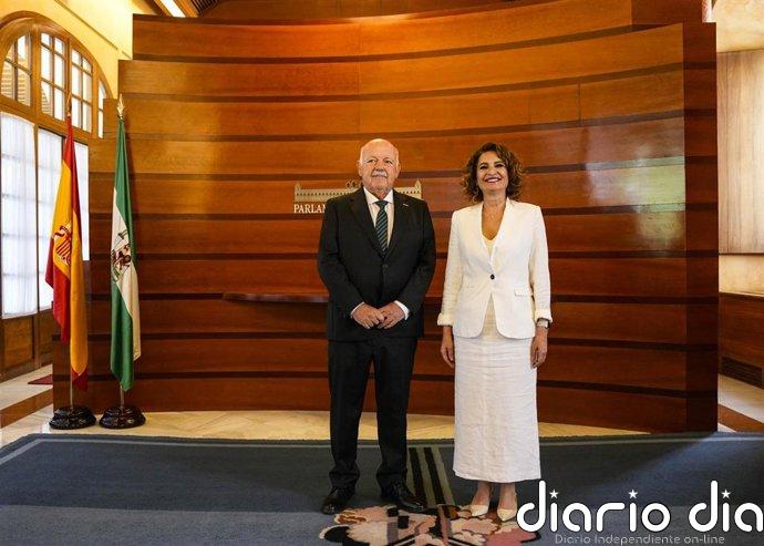 Montero, Aguirre y Zancajo asumen este martes sus escaños en el Senado tras su designación por el Parlamento andaluz
