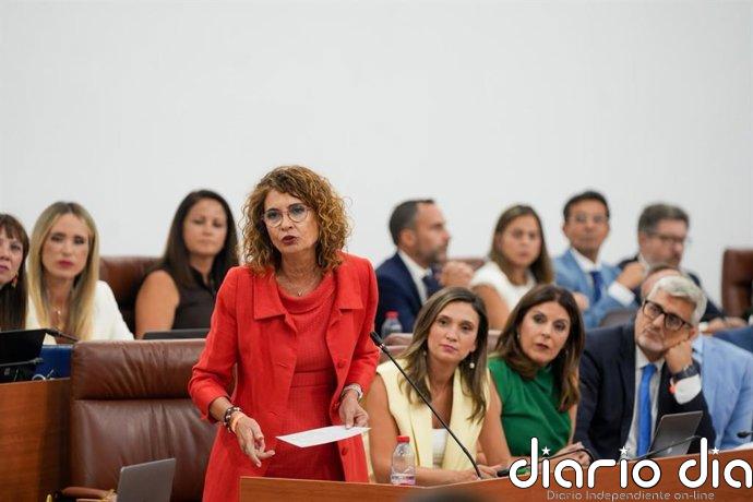 Montero anuncia que el PSOE se personará como acusación en la causa judicial por el incendio de Los Gallardos (Almería)