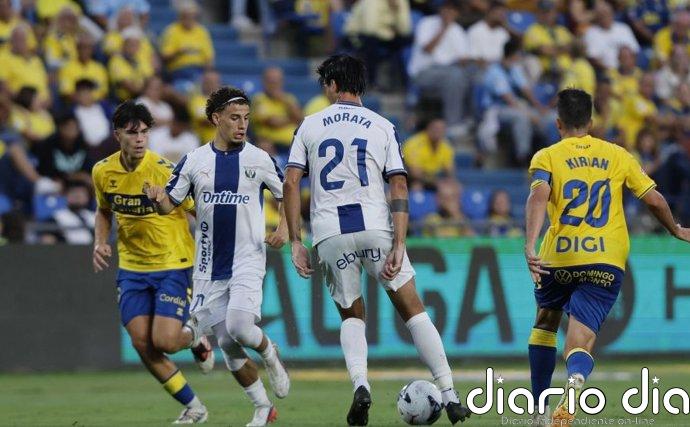 Morata debuta con el Leganés con empate sin goles en la visita a la UD Las Palmas