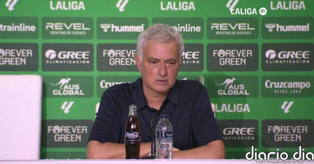 Mourinho, satisfecho con sus jugadores pese a la derrota en La Cartuja