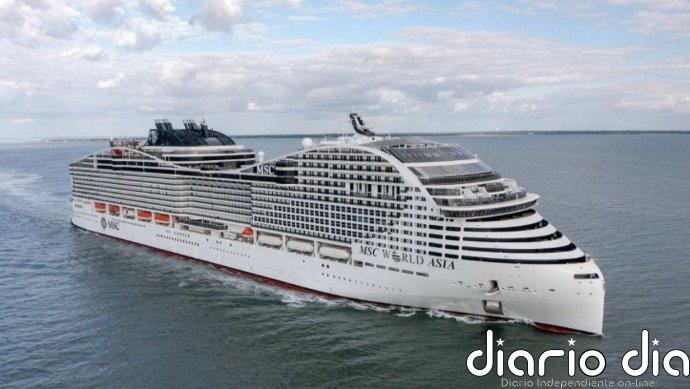 MSC Cruceros estrenará en diciembre el 'MSC World Asia' en Barcelona su nuevo buque con GNL