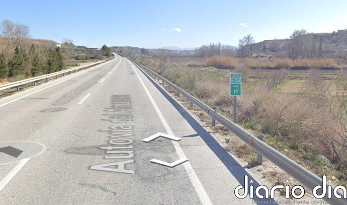 Muere una persona y otras tres resultan heridas en un accidente de tráfico en Caniles (Granada)