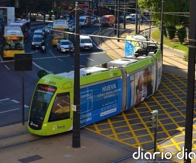 Murcia celebra este martes el 'Día sin Coches' con transporte público gratuito y la actuación del Orfeón en el tranvía