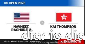 Navneet Raghuram - Kai Thompson, en directo hoy: sigue el partido de US Open Juniors, Boys