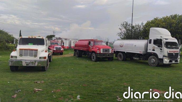 Nueve muertos en una explosión de pirotecnia en México