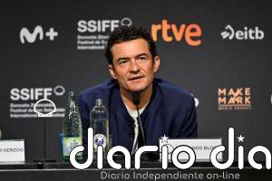 Orlando Bloom regresa a San Sebastián: "No puedes construir personajes si estás desconectado del mundo"