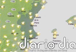 Otro domingo de calor en la Comunitat: se esperan temperaturas significativamente elevadas en el interior y prelitoral