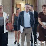 Patxi López ve inexplicable la suspensión judicial de la 'ley de nietos' y alerta de "trumpismo" electoral
