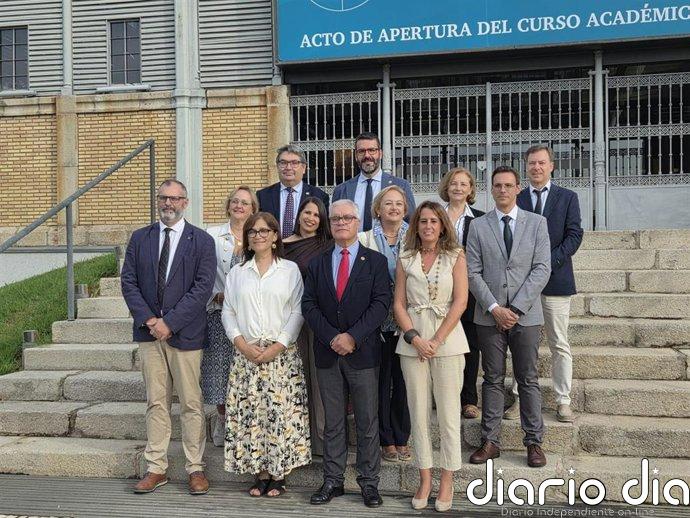 Pedro M. Fernández aspira a continuar como rector de la UEx con un equipo que incorpora un área de Internacionalización