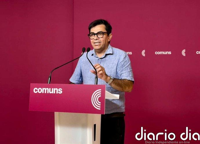 Pisarello (Comuns) pide al Govern "hechos concretos" y no treguas ante la huelga de educación