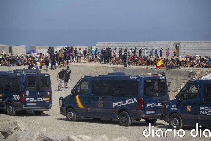 PP y Vox defienden las concentraciones por Ceuta y PSPV les acusa de utilizar instituciones para "caldear el ambiente"