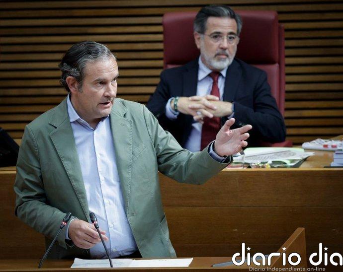 PPCV critica: "Morant viene a Alicante a celebrar el fracaso de la gestión de Sánchez en lugar de exigirle inversiones"