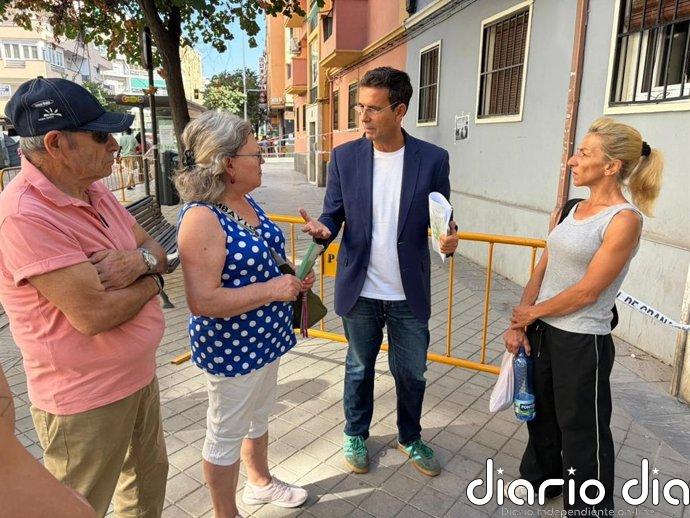 PSOE-A critica que Moreno no visite Granada tras los terremotos y vaya a "comer huevos fritos" a Málaga