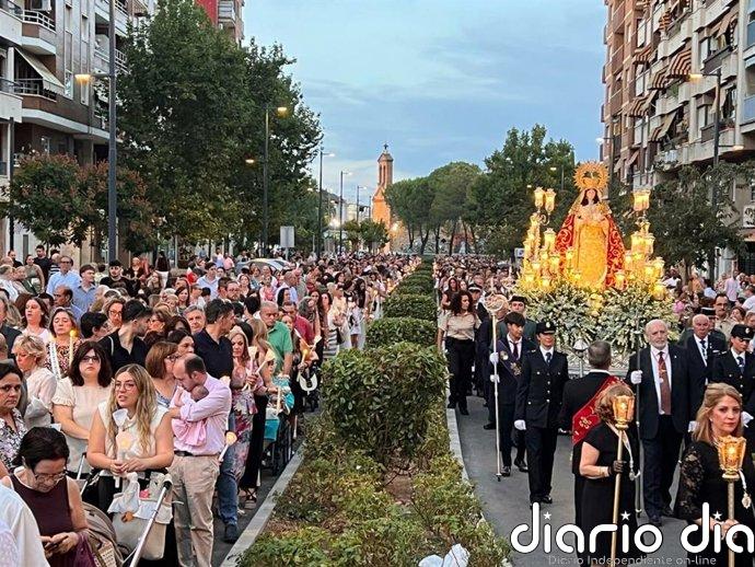 Puertollano honra a su patrona la Virgen de Gracia entre vítores con una de las procesiones más multitudinarias de C-LM