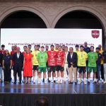 Pulido recibe al Cajasol Sevilla BM Proin en su presentación oficial antes del estreno en la Liga Asobal