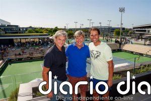 Rafa Nadal presencia la jornada de octavos de final del VIII Rafa Nadal Open by Movistar