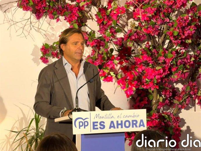 Repullo reivindica la "gestión" del PP frente a un PSOE que "da la espalda a Andalucía para sostener a Sánchez"