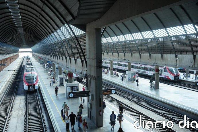 Restablecida la circulación de trenes de Larga Distancia y Media Distancia entre Sevilla y Huelva