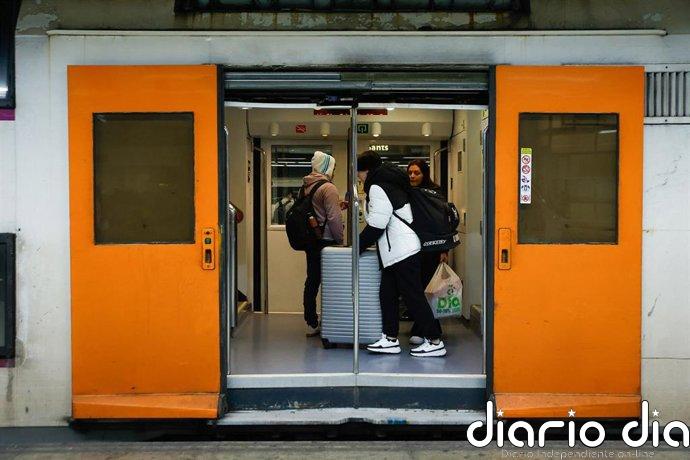 Retrasos en la línea R2 Sud y regionales del sur de Rodalies por las fuertes lluvias