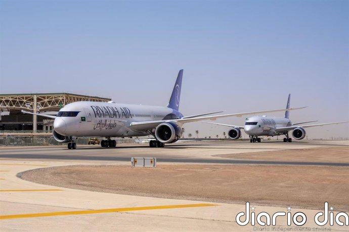 Riyadh Air vuela ya a 14 destinos desde su inauguración en junio, con conexiones a Madrid y Málaga