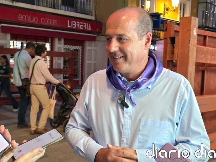 Rojo (PSOE) quiere volver a gobernar Guadalajara para "devolver la ilusión" a la ciudad con políticas "distintas"