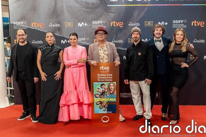 RTVE preestrena en San Sebastián 'Burundanga', de Jose Corbacho, con Adriana Torrebejano y Marcel Borràs