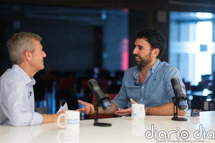 Rueda lanza el tercer episodio de su podcast Galicia Calidade con una entrevista al periodista Álex Fidalgo
