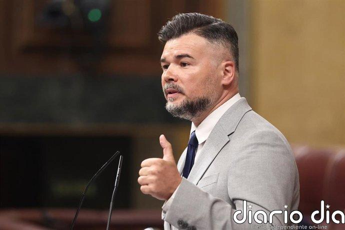 Rufián acusa a Sánchez de entregar su "dignidad" en Ceuta y ve insostenible exculpar a Marruecos
