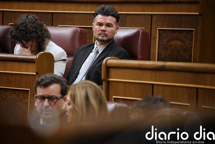 Rufián exige a Sánchez que reaccione para frenar a PP y Vox y el presidente responde: "Se hace camino al andar"