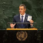 Sánchez apunta ante la ONU a "la desinformación" en la crisis de Ceuta y llama a no "convertir al migrante en enemigo"