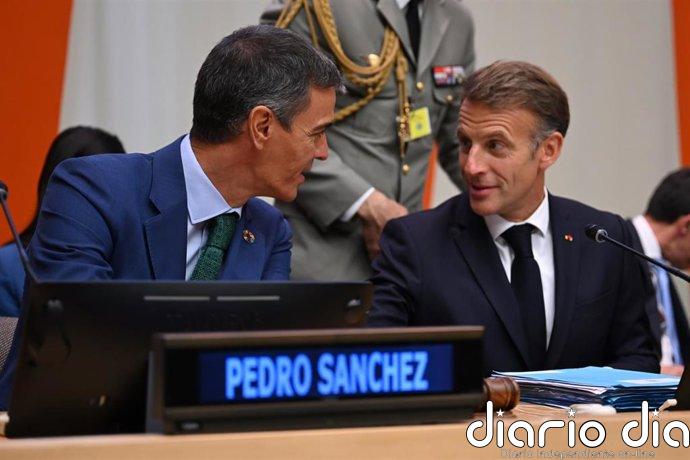 Sánchez defiende junto a Macron la protección de la infancia ante la IA para evitar "una jungla sin ley"