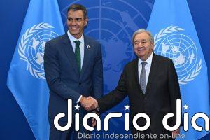 Sánchez y Guterres abordan en Nueva York los retos del multilateralismo ante la actual crisis geopolítica