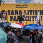 Sara Duterte paga su fianza y dice "no sentirse segura" tras ser acusada de atentar contra el presidente
