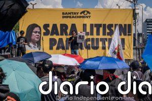 Sara Duterte paga su fianza y dice "no sentirse segura" tras ser acusada de atentar contra el presidente