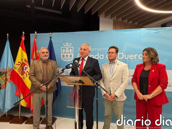 Sen destaca las oportunidades de fondos europeos tras destinar 2,1 millones al Centro de Visitantes de Aranda (Burgos)