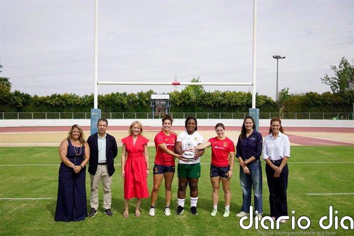Sevilla acoge este domingo por primera vez a la selección española de rugby femenino, que enfrenta a Sudáfrica