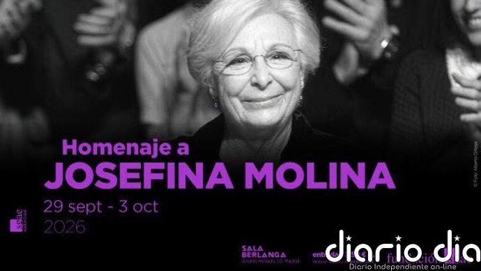 SGAE rinde homenaje a Josefina Molina con un ciclo de películas y coloquios en Madrid
