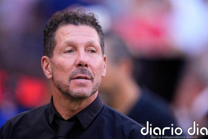 Simeone: "Por más que te llames Mourinho, Pellegrini o Flick, no hay que pasar la línea"