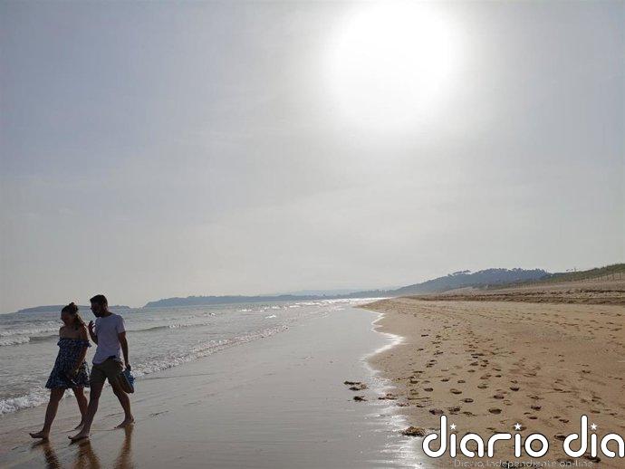 Sol y calor, con temperaturas en ascenso que alcanzarán los 28-33 ºC, este lunes en Euskadi