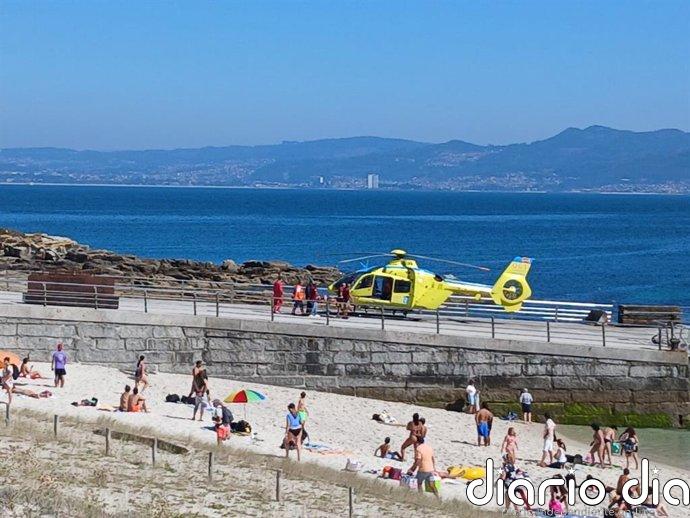 Sucesos.- Atendidas cinco urgencias sanitarias en menos de media hora en el Parque de las Islas Atlánticas de Galicia