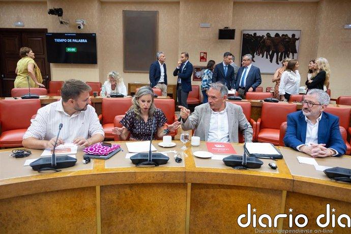 Sumar decide rechazar el decreto ley de 'lobbies' en el Congreso y expresa su malestar con el PSOE