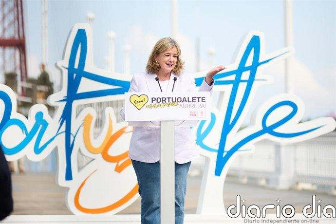 Teresa Laespada aspira a repetir como candidata a diputada general de Bizkaia por el PSE-EE en las elecciones de mayo