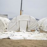 Torres dice que las carpas en el puerto de Ceuta son "temporales": "Cuanto antes los filiemos antes serán devueltos"