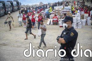 Tres detenidos en la playa del Trampolín de Ceuta acusados de intentar secuestrar a dos niñas migrantes