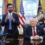 Trump agradece a Mamdani su invitación a Gracie Mansion (Nueva York) y espera que sea un "gran" alcalde