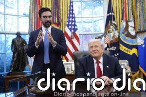 Trump agradece a Mamdani su invitación a Gracie Mansion (Nueva York) y espera que sea un "gran" alcalde